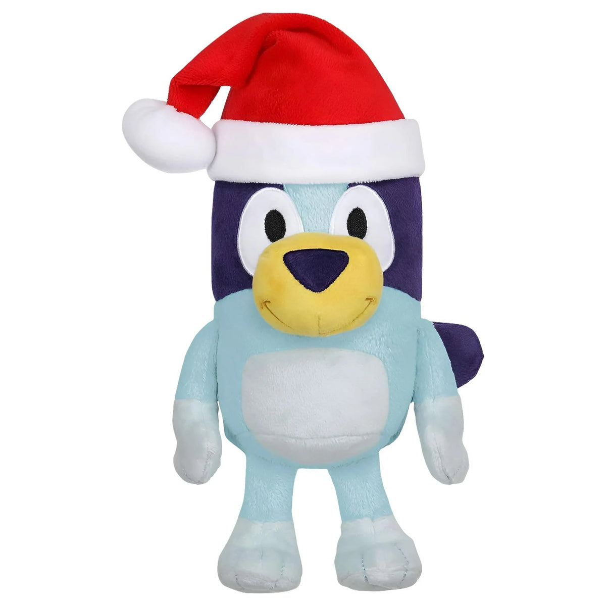 Bluey 8&quot; Plush Soft Toy Festive Season Plush with Santa Hats Christmas Holidays
