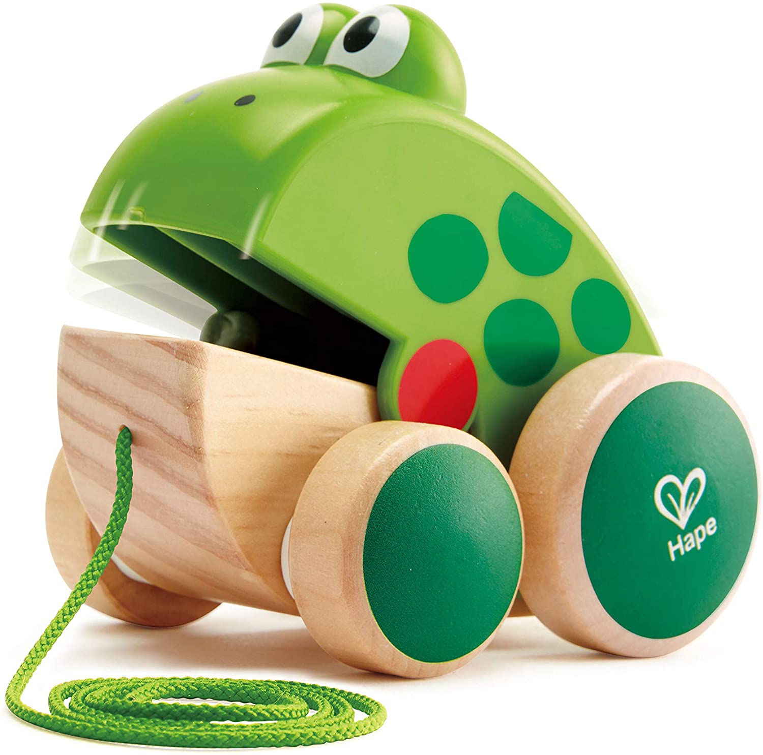 Hape Frog Pull Along - Abesons 