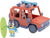 Bluey, 4WD Family Vehicle, with 1 Figure and 2 Surfboards | Customizable Car - Adventure Time | for Ages 3+ - Abesons 