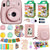Fujifilm Instax Mini 11 Blush Pink Camera With Accessories - Abesons 