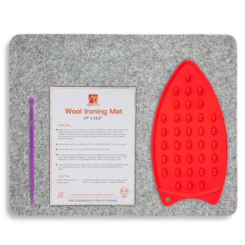 Wool Pressing Mat for Quilting, Ironing &amp; Sewing - Abesons 