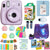 Fujifilm Instax Mini 11 Instant Camera - Lilac Purple With Film 10 Pc Bundle - Abesons 